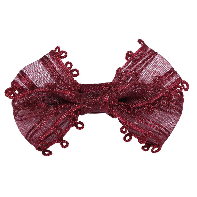 Venta al por mayor Kids Bow Knot Small Animal Flower Pinzas para el cabello
